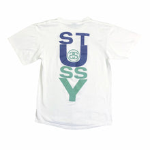 Load image into Gallery viewer, Vintage Stussy Stacked Logo Tee (Early 90s)
