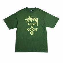 Load image into Gallery viewer, Vintage Stussy Alive &amp; Kickin’ 25th Anniversary Tee (2005)
